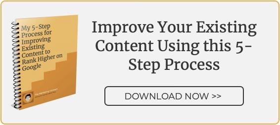 5-Step Process to Improve Existing Content