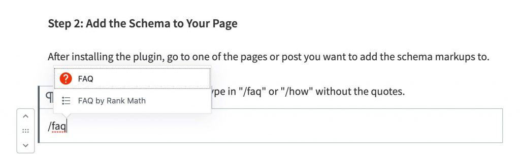 How to add an FAQPage or HowTo schema markup using Rank Math