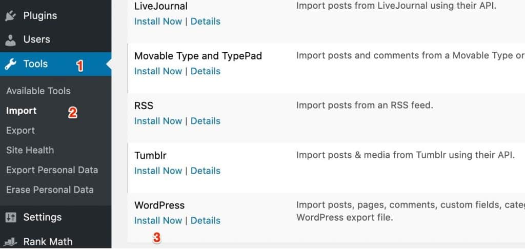 How to Import XML to WordPress
