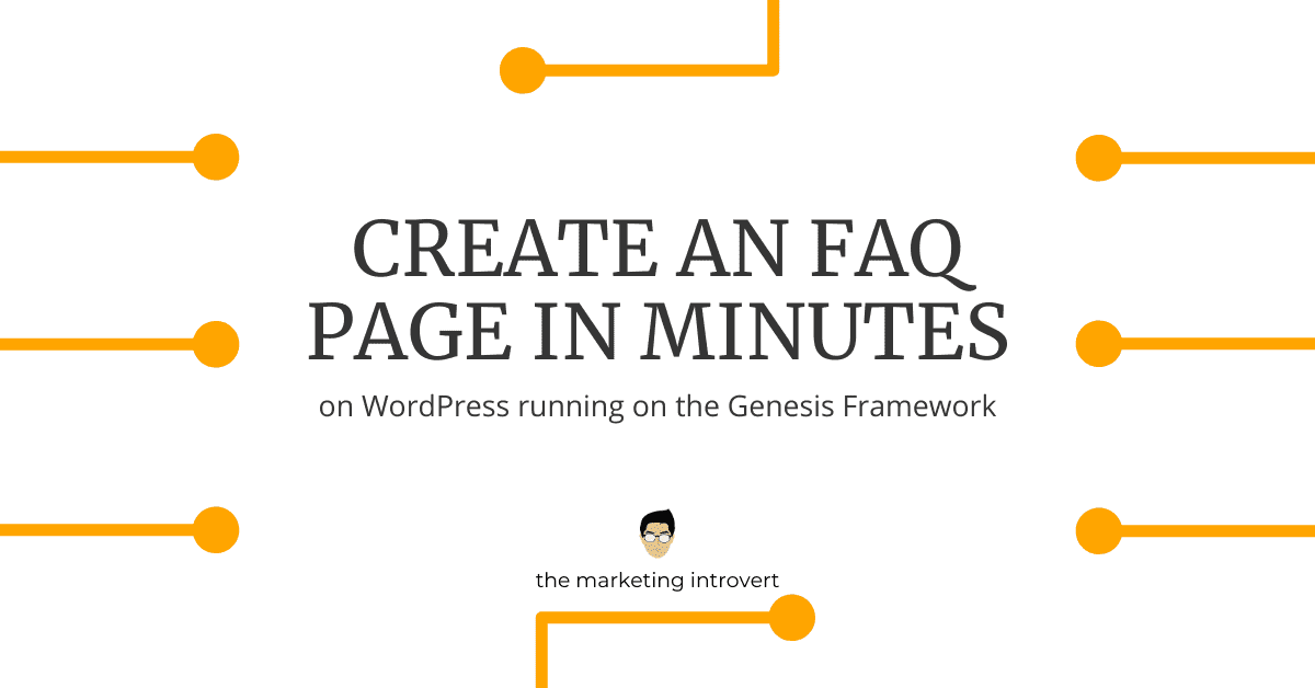 how to create faq page in wordpress
