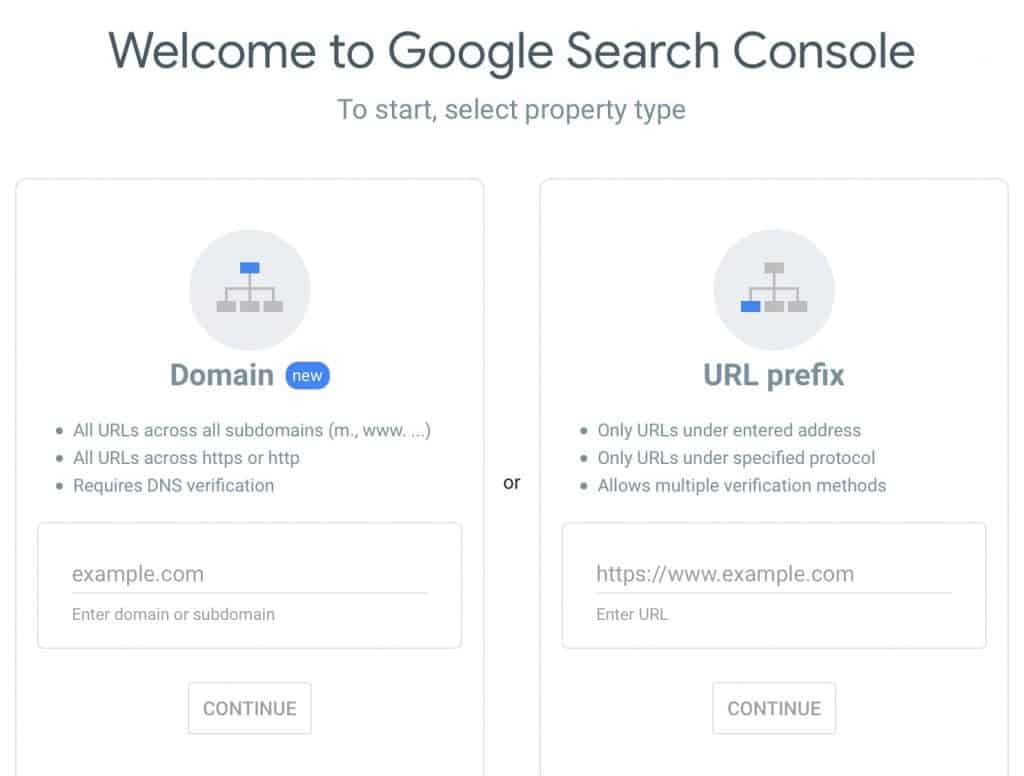 Login to Google Search Console