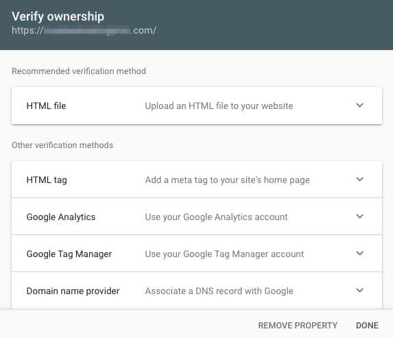 Multiple Ownership Verification in Google Search Console for URL Prefix