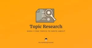 How to Use Semrush Topic Research Tool